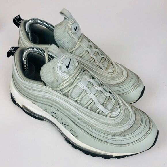 Nike Womens Air Max 97 Running Shoes Green Silver AR7621-002 Low Top Lace Up 10M - Picture 2 of 11